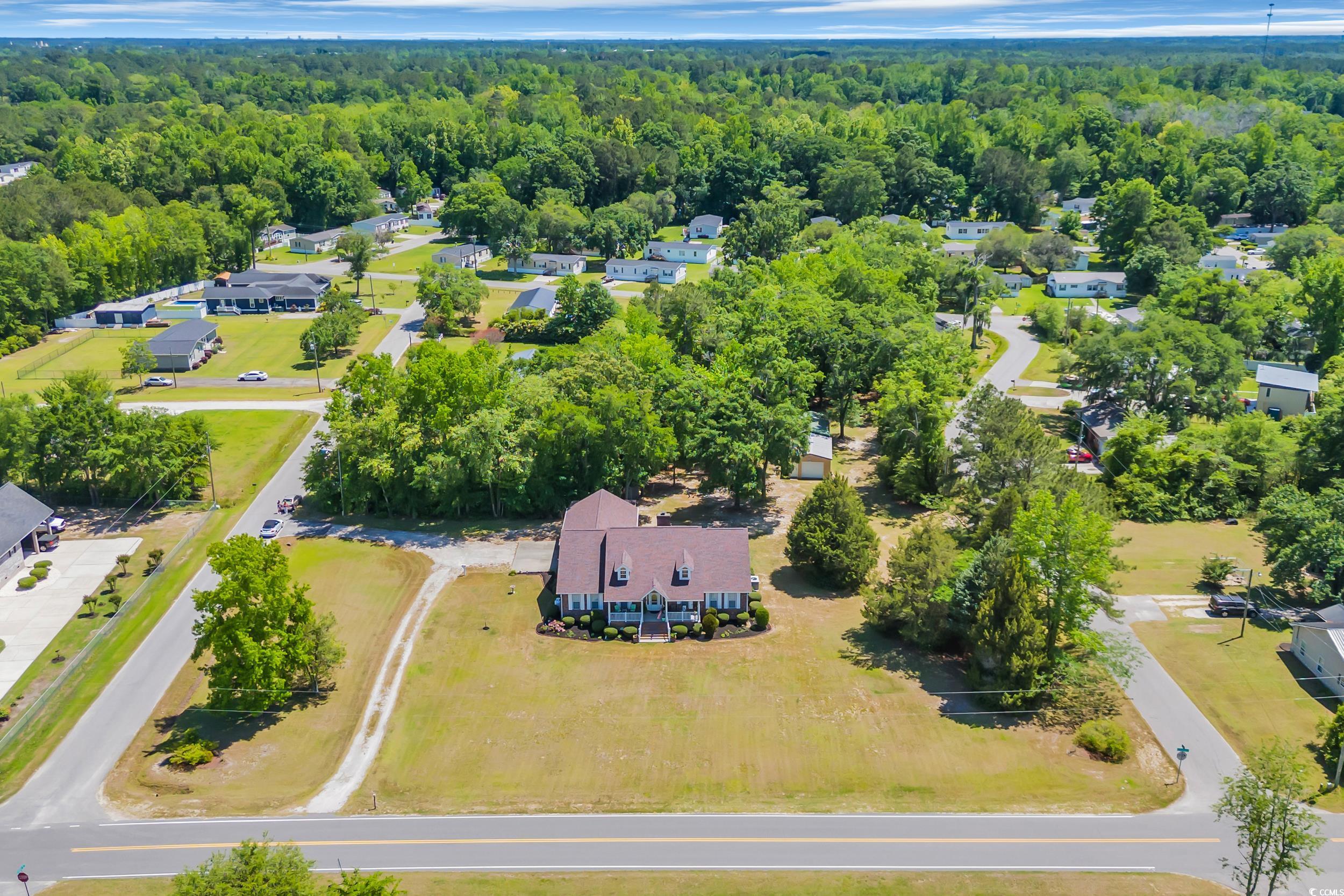 1014 Academy Drive Conway, SC 29526 - Photo 38 of 40 Drone / aerial view featuring a view of trees and