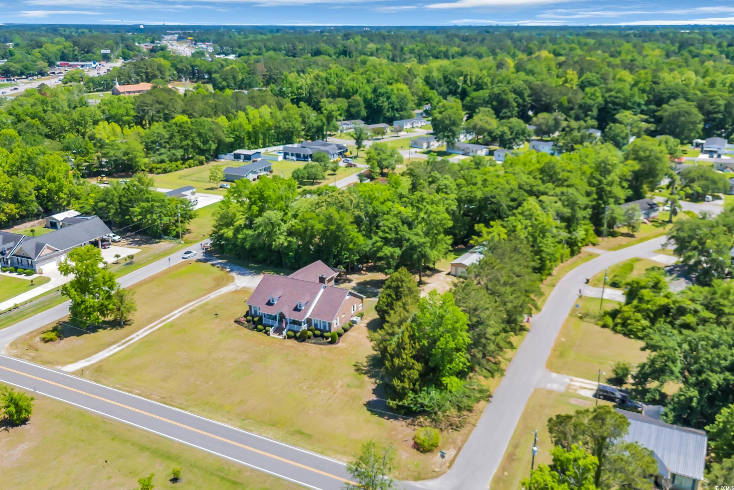 1014 Academy Drive Conway, SC 29526 - Photo 39 of 40 Drone / aerial view with a view of trees and a res