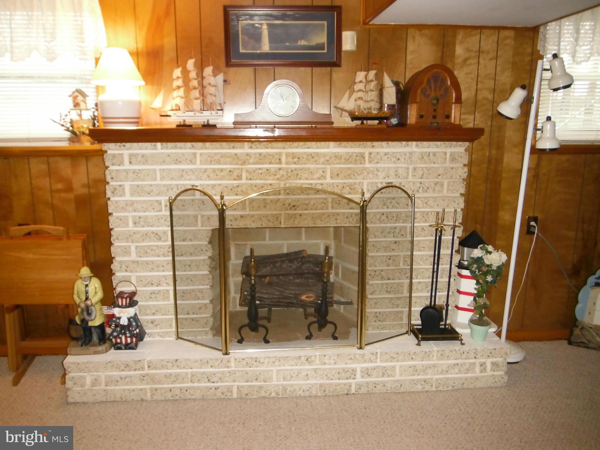 504 Nollmeyer Road Baltimore, MD 21220 - Photo 13 of 23 Brick Fireplace