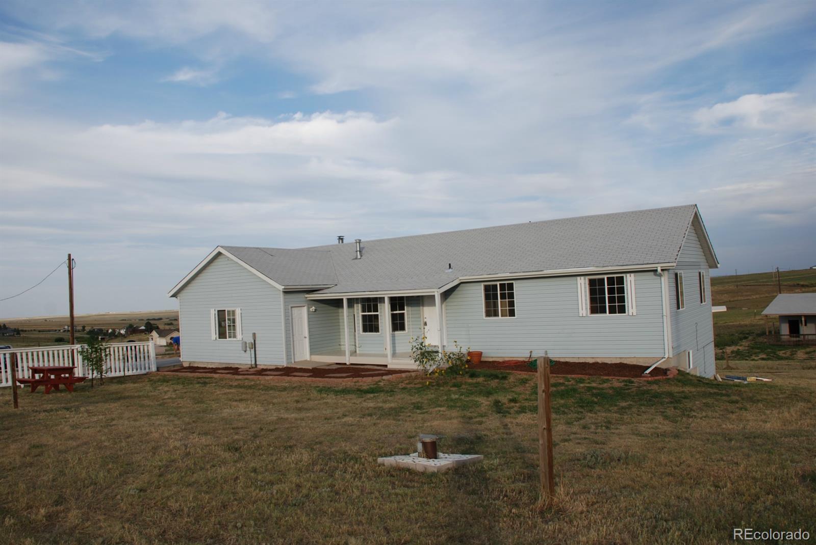 8979 Lariat Loop Elizabeth, CO 80107 - Photo 2 of 17 a house view with a backyard space
