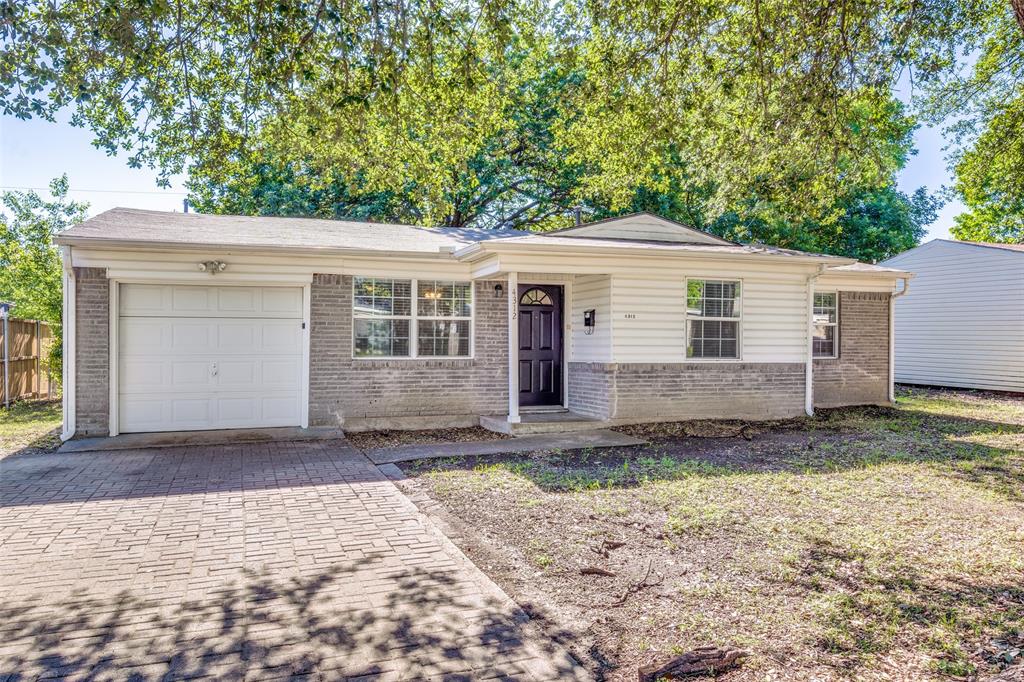 4312 Ridgedale Drive Mesquite, TX 75150 - Photo 23 of 23 a front view of a house with a yard