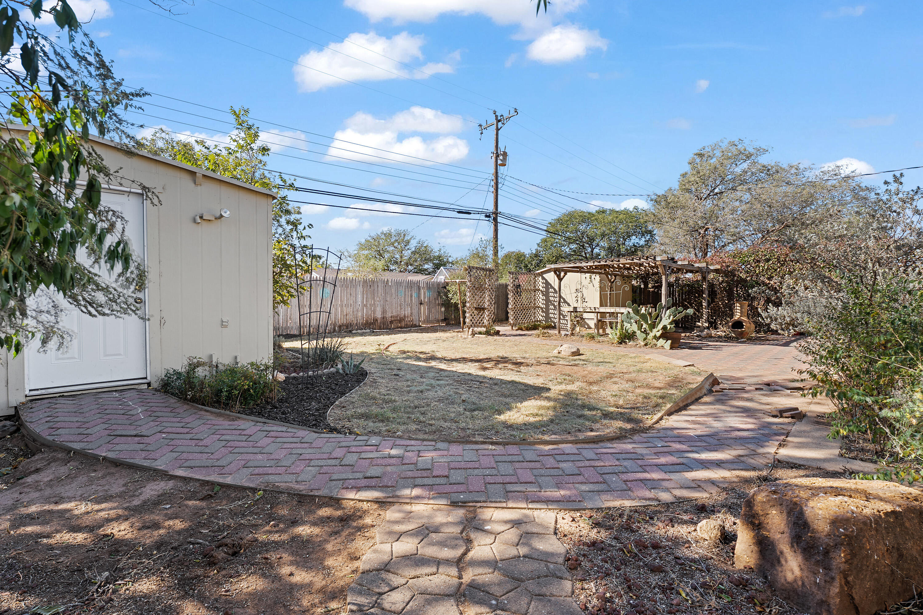 705 6th Street Wolfforth, TX 79382 - Photo 28 of 29 a view of a backyard of the house