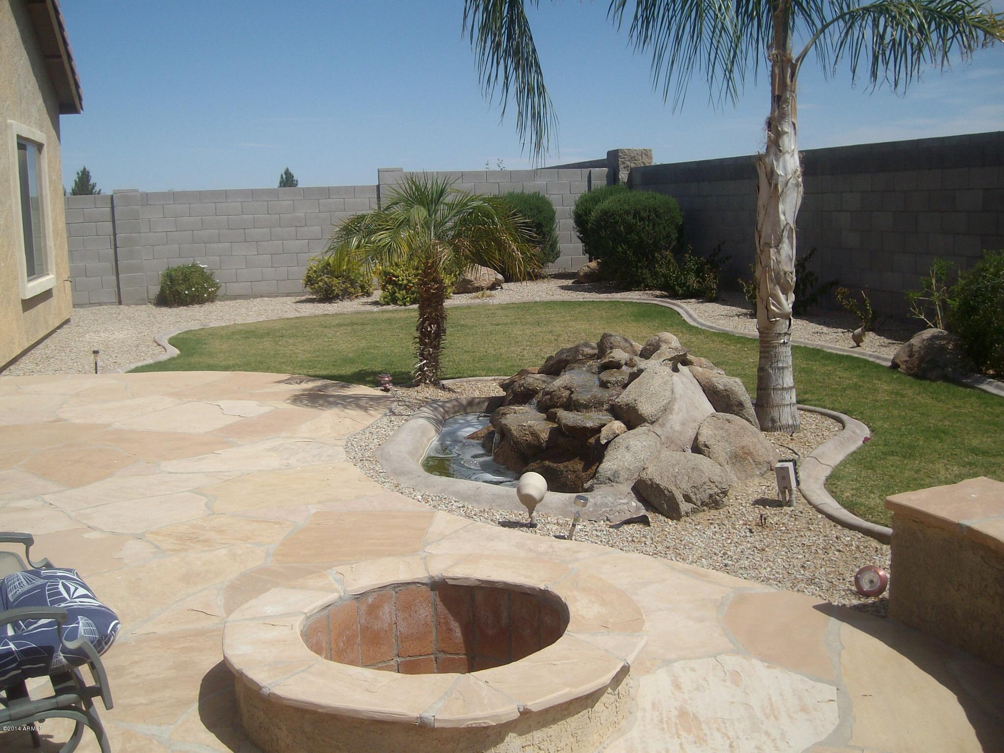 10035 Barley Road Florence, AZ 85132 - Photo 28 of 37 Professionally Landscaped Backyard