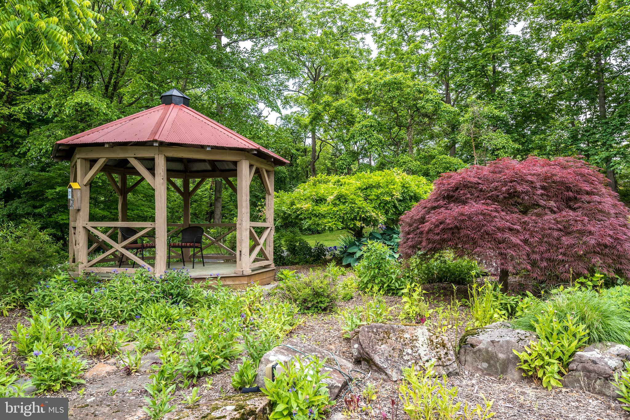 65 Reservoir Road Quakertown, PA 18951 - Photo 61 of 69 Gazebo Surrounded By Abundance Of Beauty