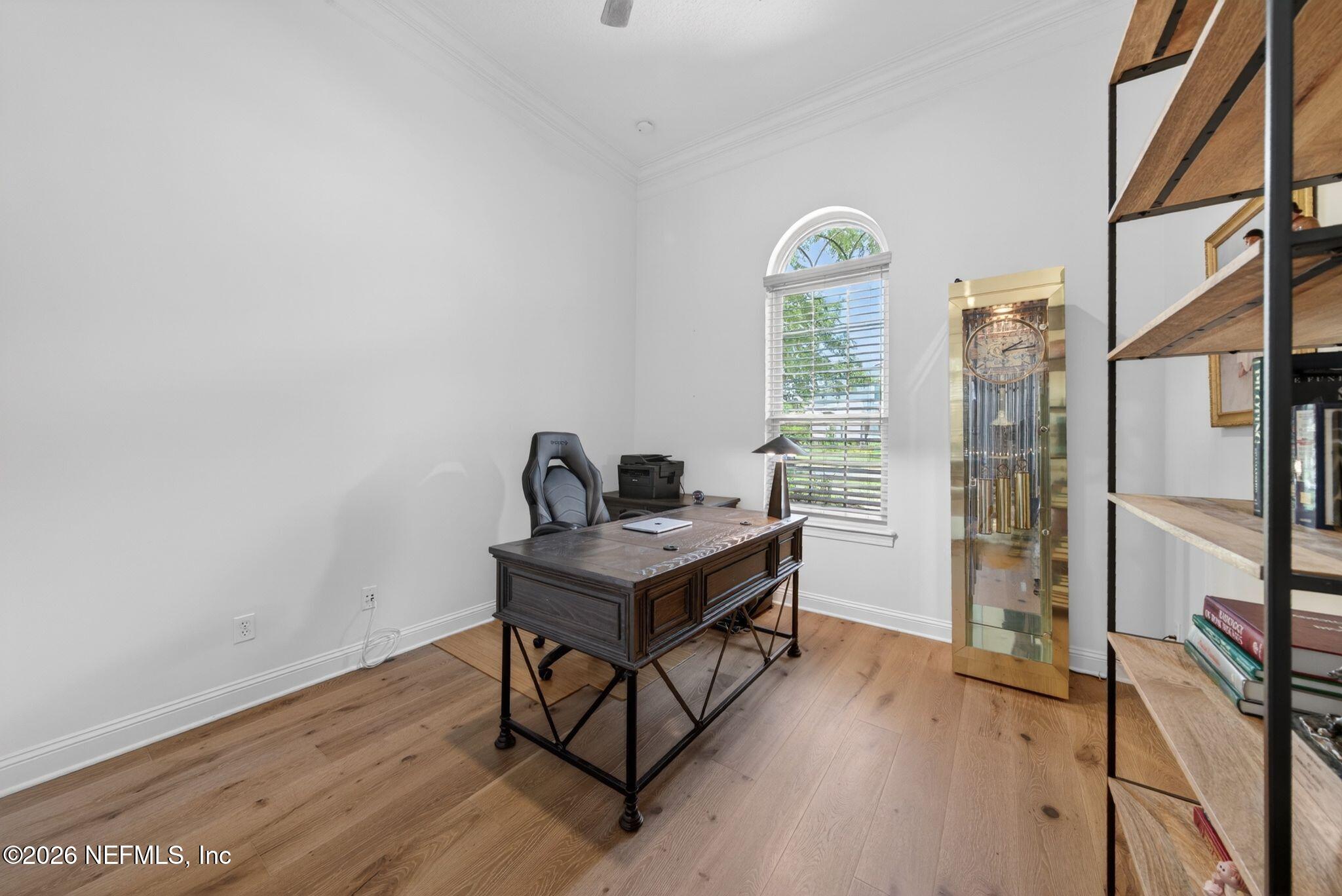 508 Sebastian Square St. Augustine, FL 32095 - Photo 25 of 76 a view of a workspace with furniture and a window