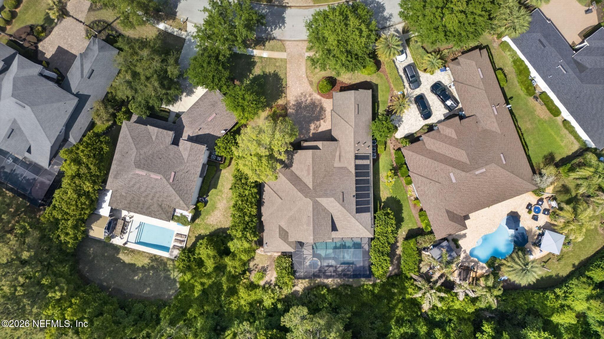 508 Sebastian Square St. Augustine, FL 32095 - Photo 55 of 76 an aerial view of houses with yard
