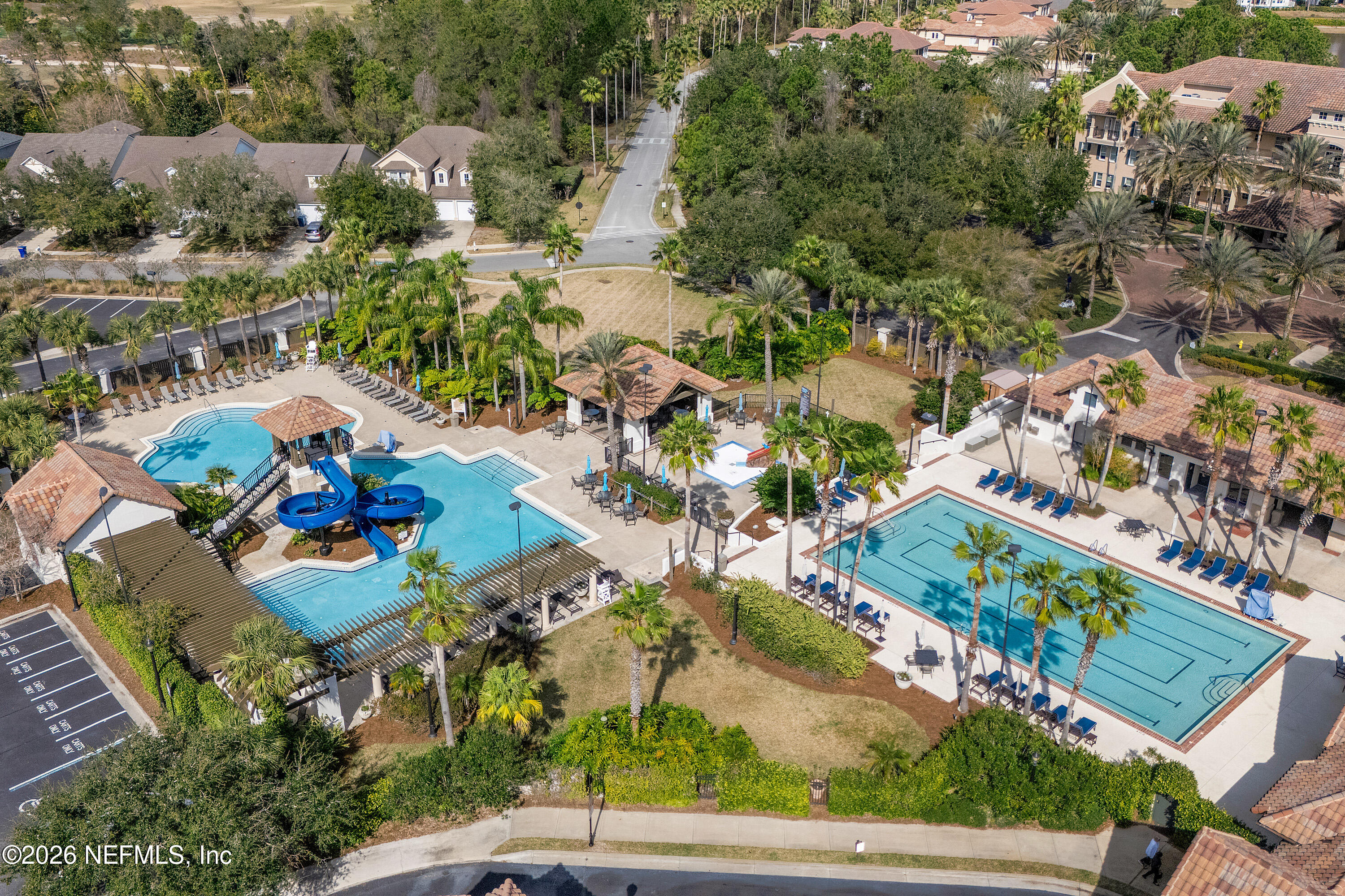 508 Sebastian Square St. Augustine, FL 32095 - Photo 69 of 76 an aerial view of residential houses with outdoor space