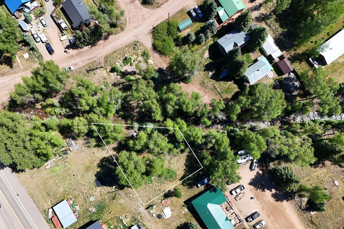 27 North Commercial Street Rico, CO 81332 - Photo 7 of 17 an aerial view of residential house with outdoor space