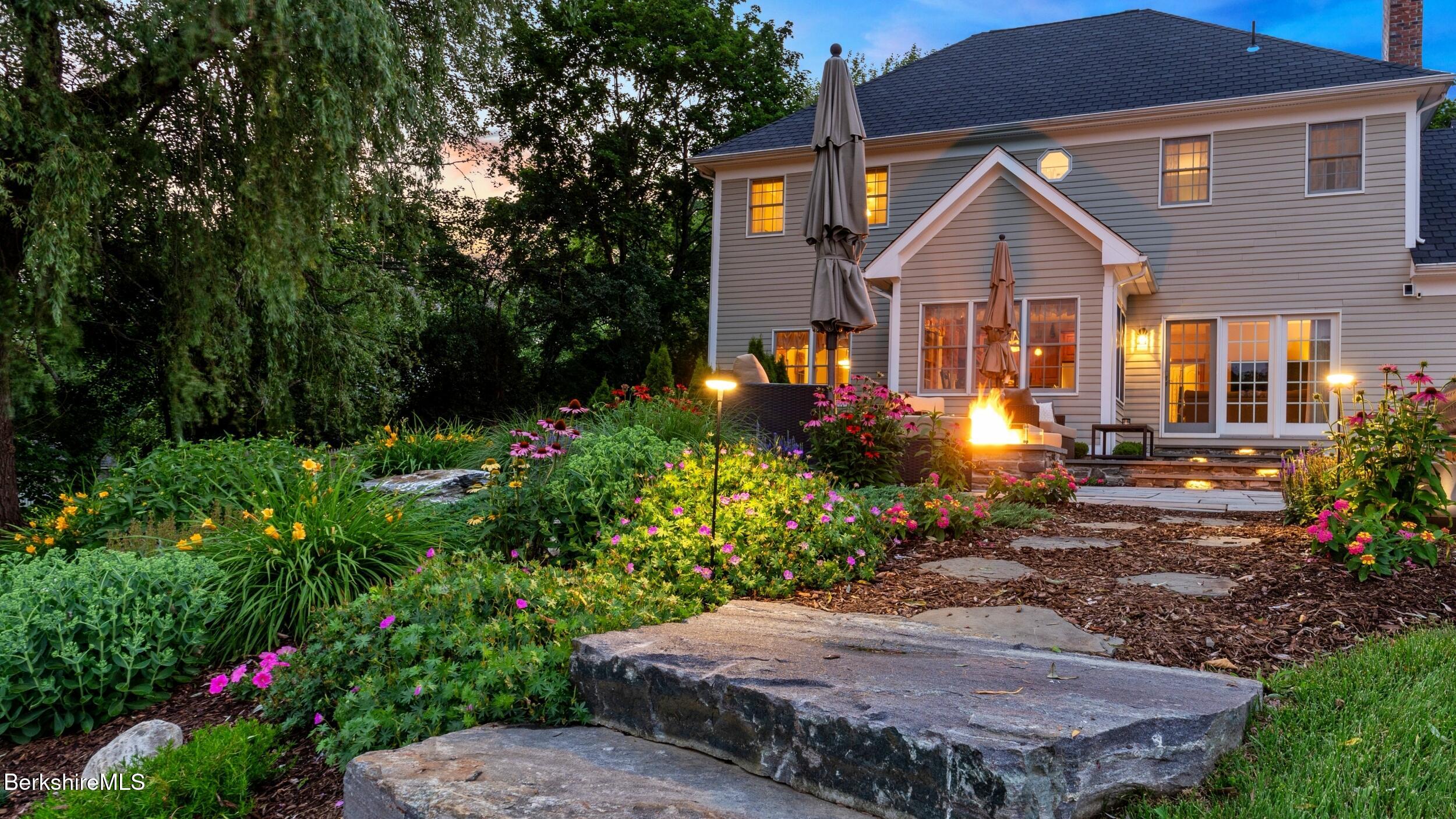 575 Devon Road Lee, MA 01238 - Photo 6 of 58 TWILIGHT EXTERIOR - BACK