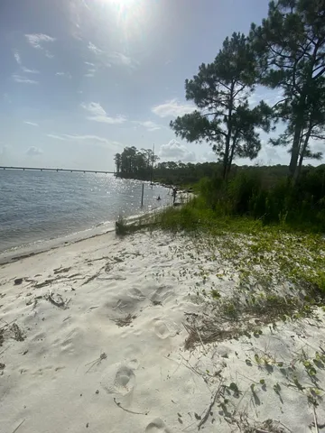 an outdoor space with seating