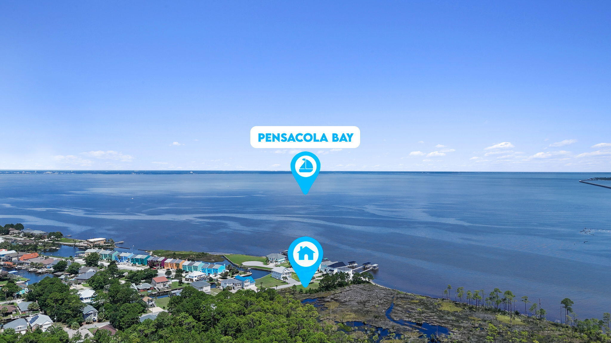 1702 Stanford Road Gulf Breeze, FL 32563 - Photo 25 of 38 a bathroom with a sink and a mirror