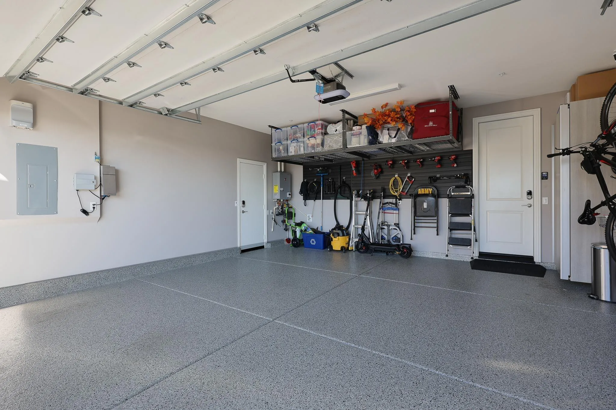 893 Woodhaven Road San Marcos, CA 92069 - Photo 26 of 33 a view of a storage room with a lot of stuff