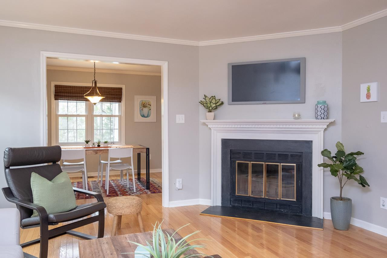 3212 Hope Valley Road Durham, NC 27707 - Photo 6 of 28 Fireplace