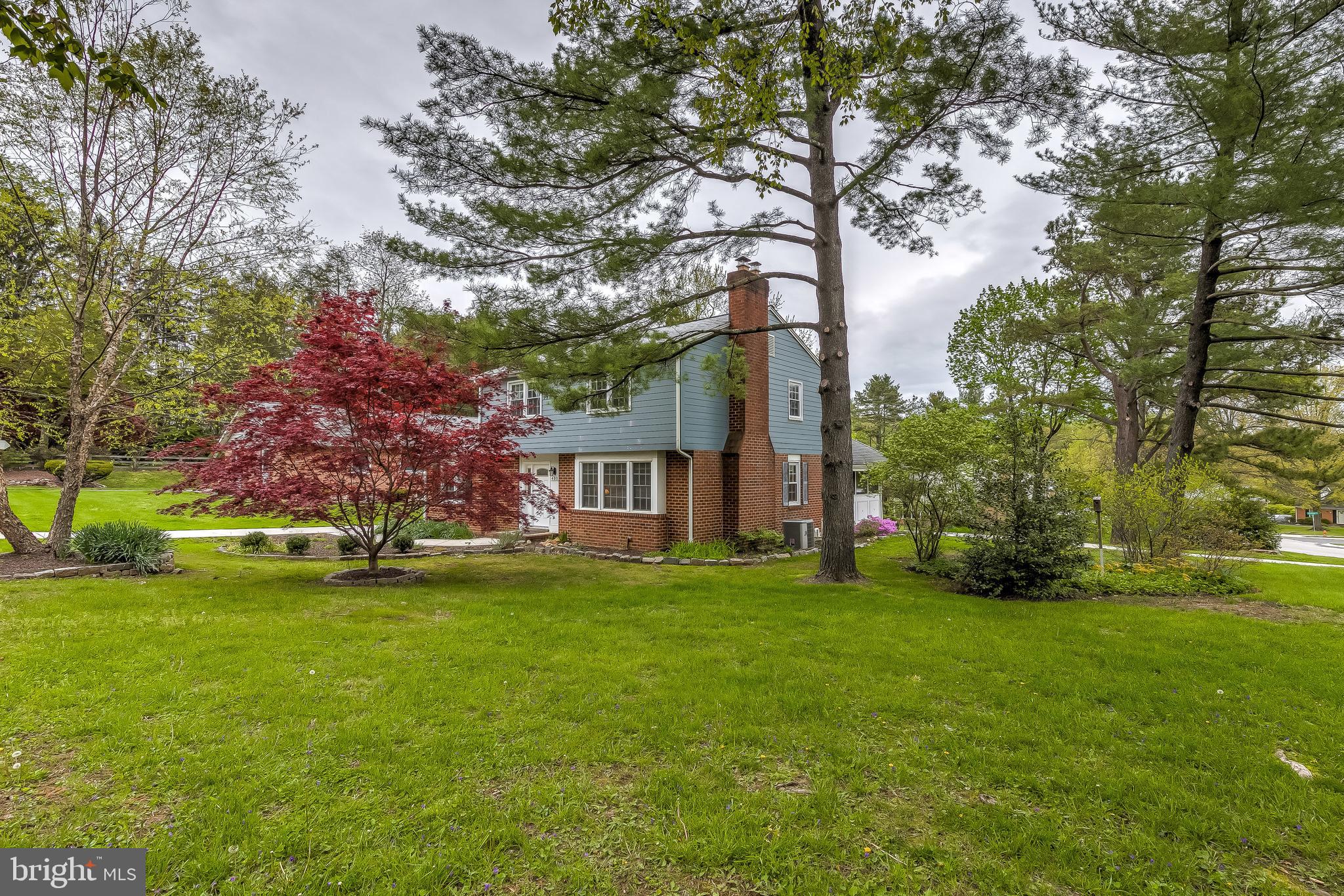 Large nicely landscaped yard