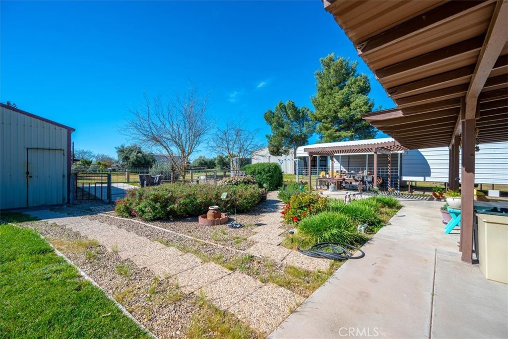 2100 Starkey Road Shandon, CA 93461 - Photo 20 of 39 a view of house with yard and outdoor seating