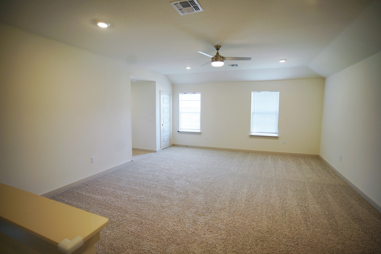 10601 Gonzales Ranger Pass Austin, TX 78754 - Photo 11 of 17 an empty room with windows and ceiling fan