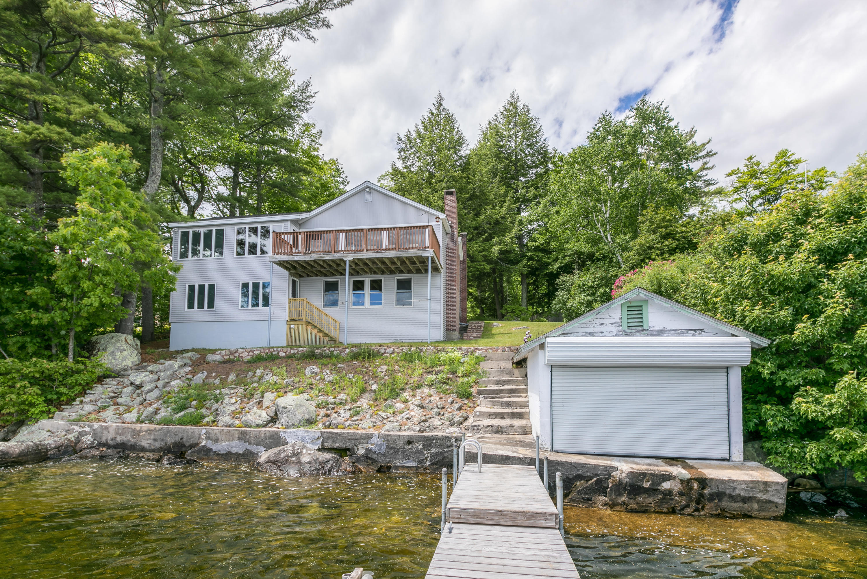 583 Anderson Road Sebago, ME 04029 - Photo 2 of 46 Rear View of Cottage