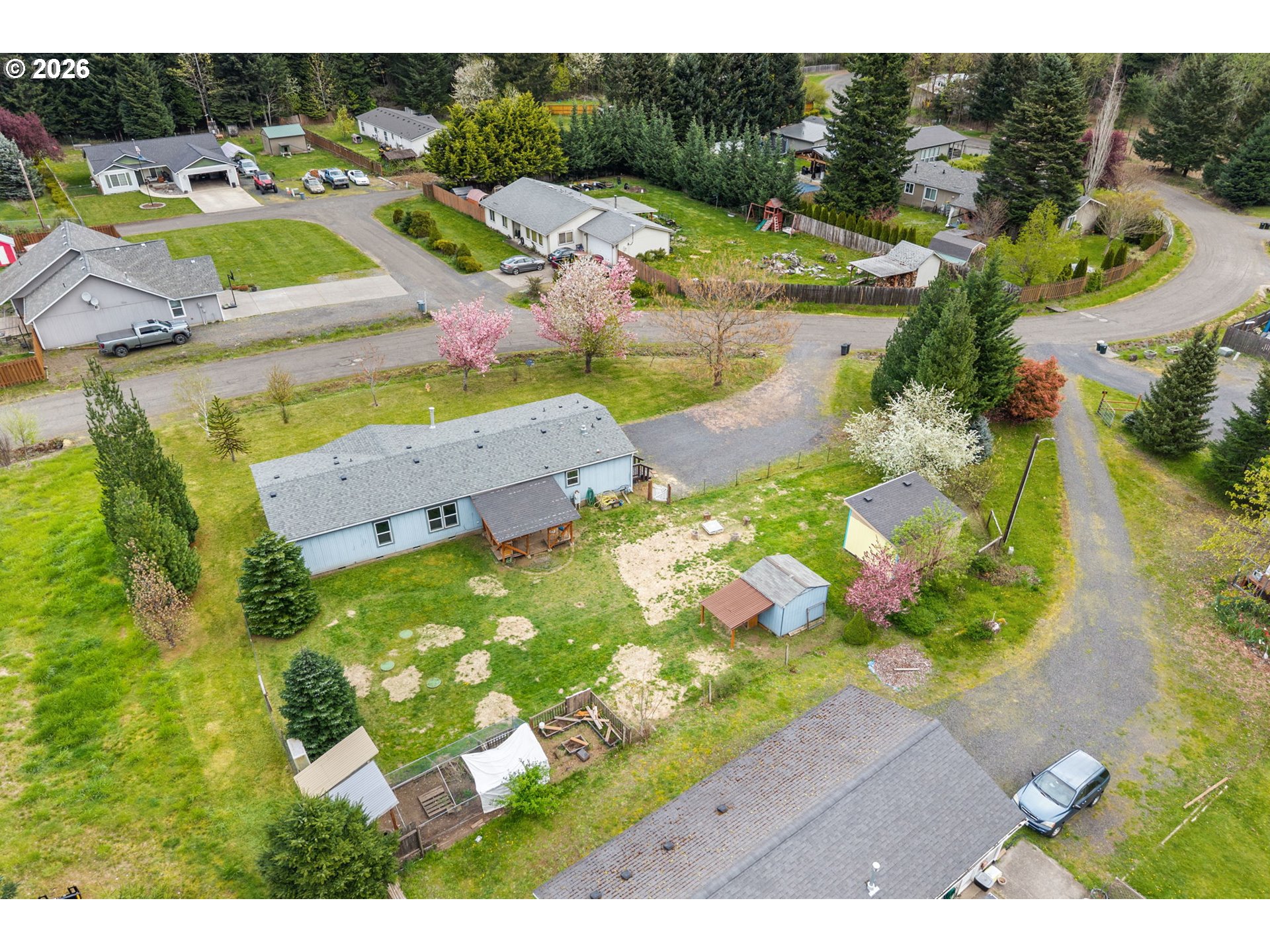 151 Russell's Timber Lane Carson, WA 98610 - Photo 30 of 38 Drone View/UAV