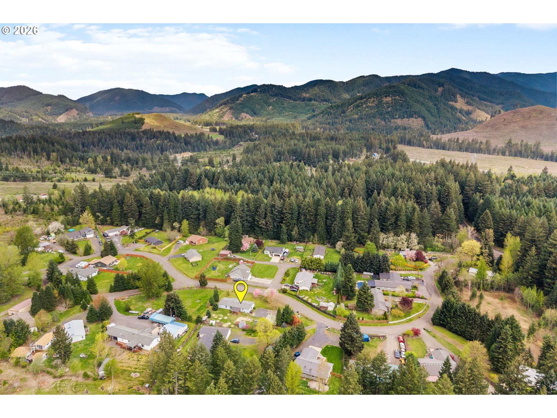 151 Russell's Timber Lane Carson, WA 98610 - Photo 31 of 38 Drone View/UAV