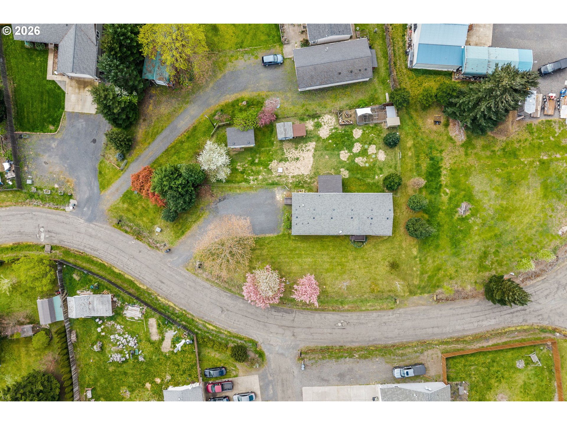 151 Russell's Timber Lane Carson, WA 98610 - Photo 33 of 38 Drone View/UAV