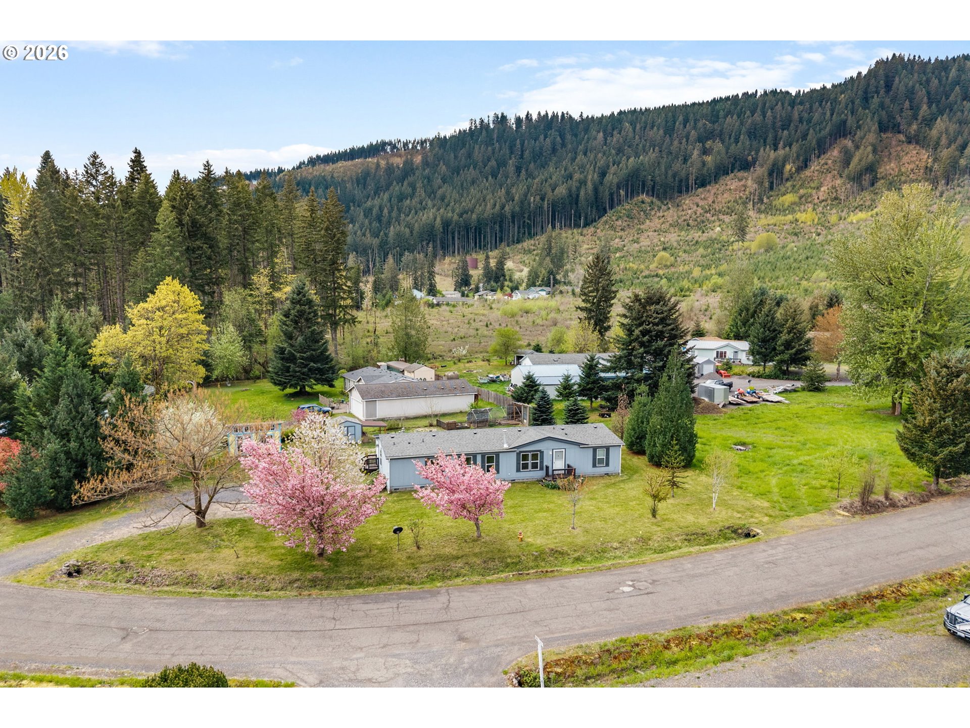 151 Russell's Timber Lane Carson, WA 98610 - Photo 37 of 38 Drone View/UAV