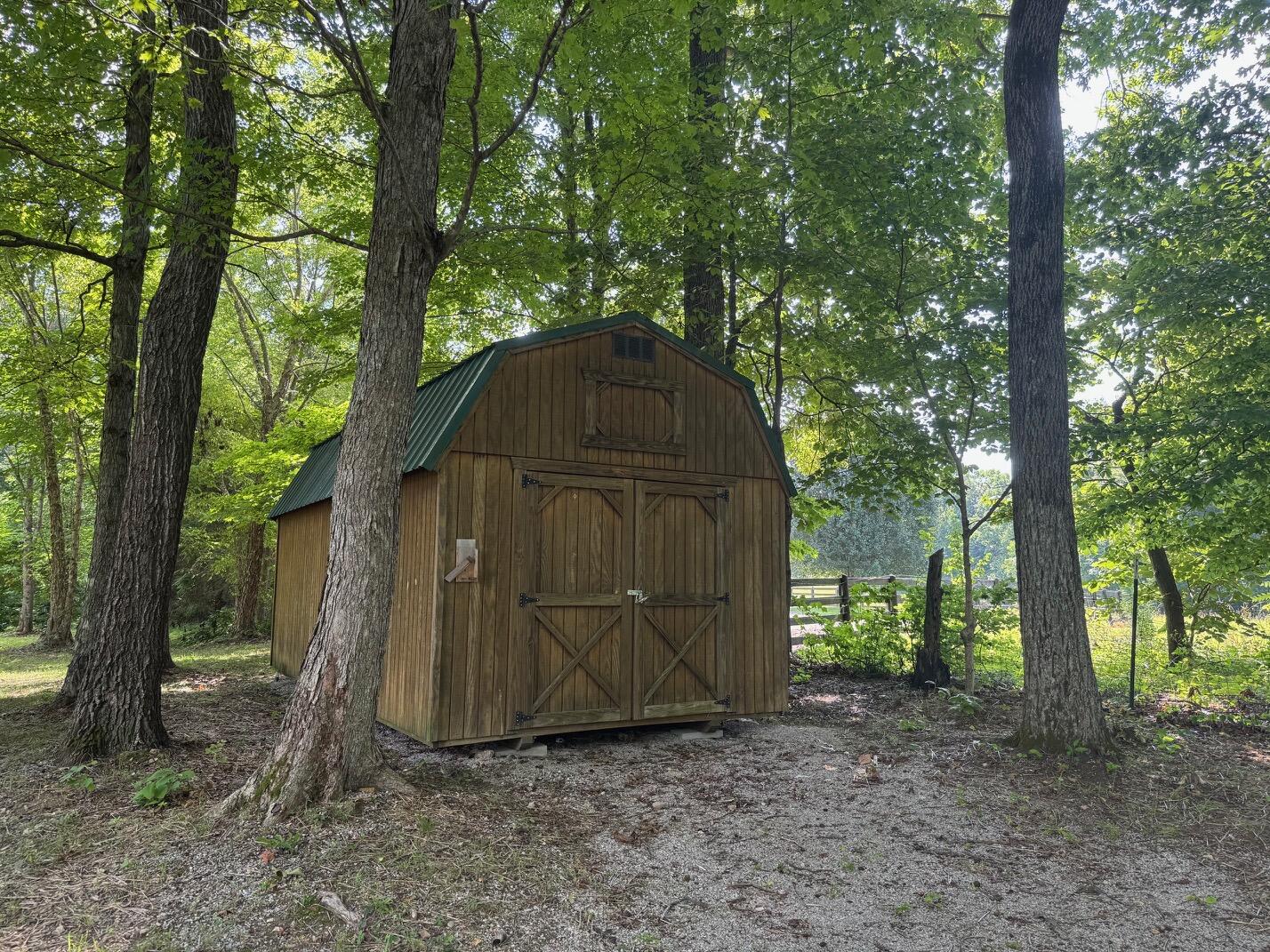 376 Shugars Hill Road Liberty, KY 42539 - Photo 22 of 26 storage shed