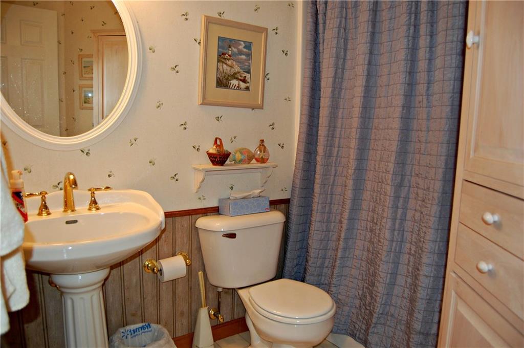 136 East Country Barn Road Houston, PA 15342 - Photo 13 of 25 UPDATED 1ST FLOOR BATH