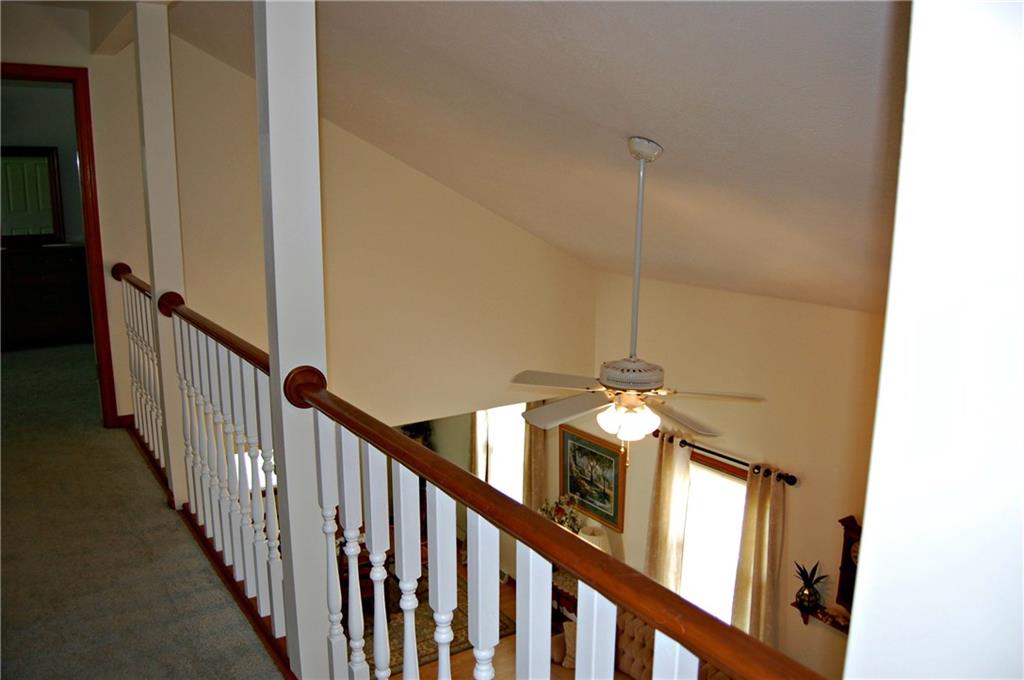 136 East Country Barn Road Houston, PA 15342 - Photo 19 of 25 2ND FL LOFT LOOKING DOWN TO LIVING ROOM