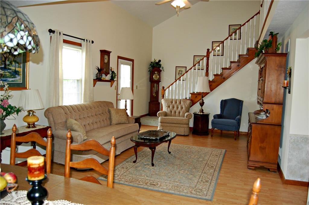 136 East Country Barn Road Houston, PA 15342 - Photo 5 of 25 GOOD SIZE LIVING ROOM WITH ACCESS TO DECK