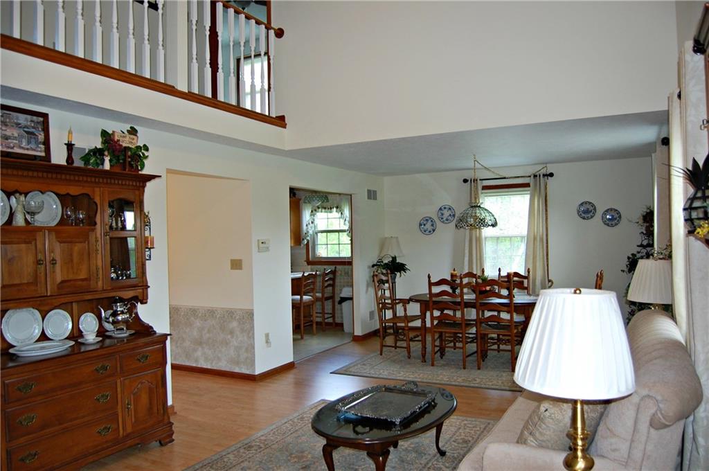 136 East Country Barn Road Houston, PA 15342 - Photo 6 of 25 VIEW OF THE DINING ROOM FROM LIVING ROOM