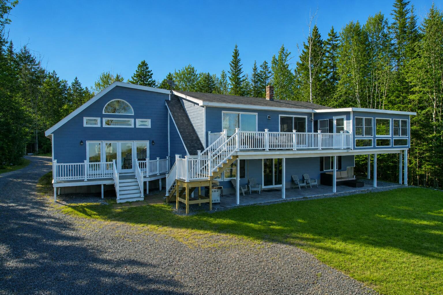 10 Point Road Steuben, ME 04680 - Photo 3 of 61 Water side Summer