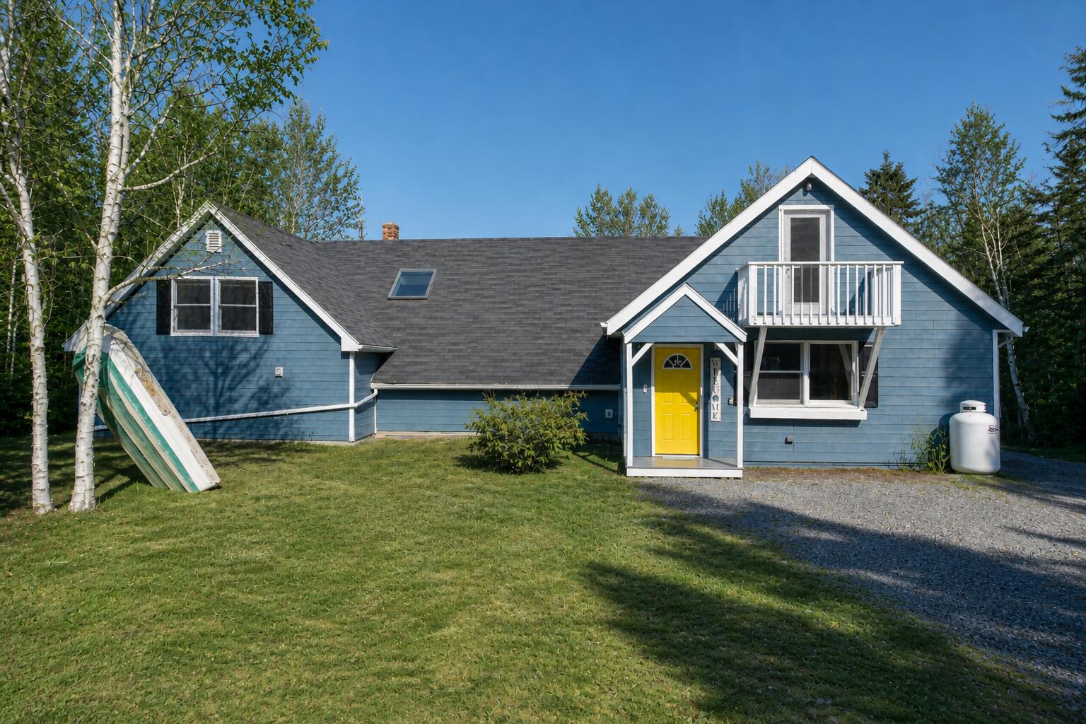 10 Point Road Steuben, ME 04680 - Photo 4 of 61 Driveway Side Summer