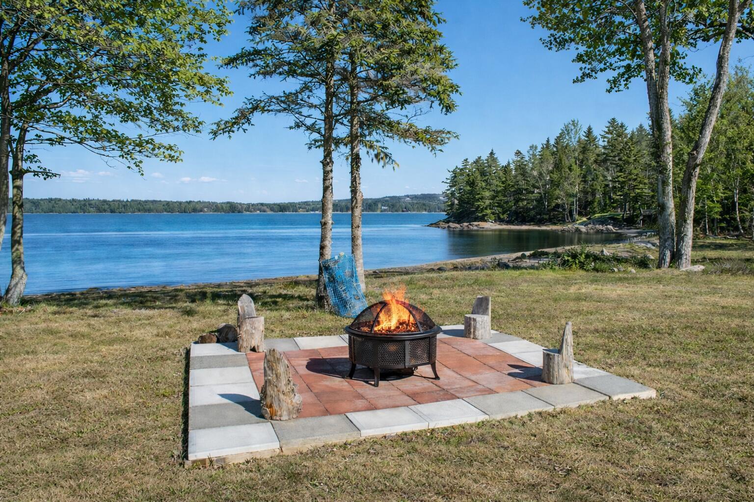 10 Point Road Steuben, ME 04680 - Photo 52 of 61 FIrepit