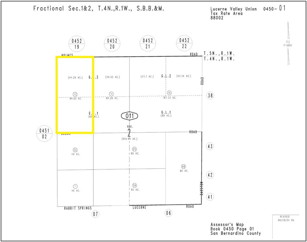 0 Holmes Road Lucerne Valley, CA 92356 - Photo 4 of 6