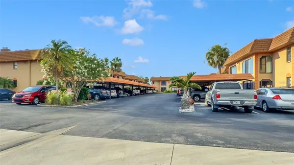 a car parked in front of a house