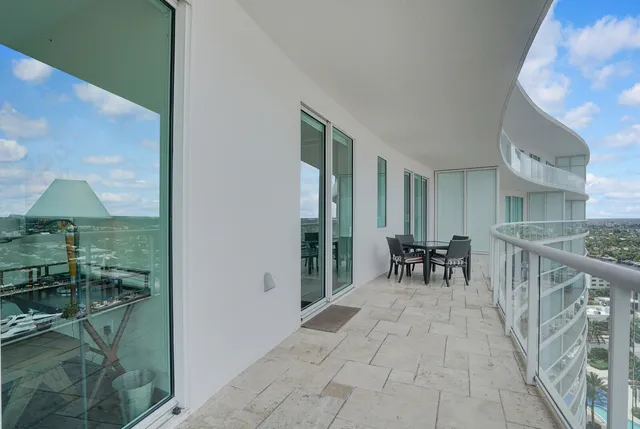 a view of dining room with furniture