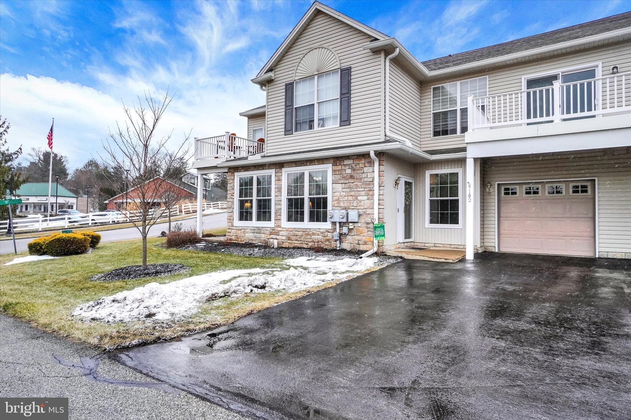 102 Marshview Road, Unit 102 Stewartstown, PA 17363 - Photo 20 of 25 Oversized 1-car garage and newly resealed driveway