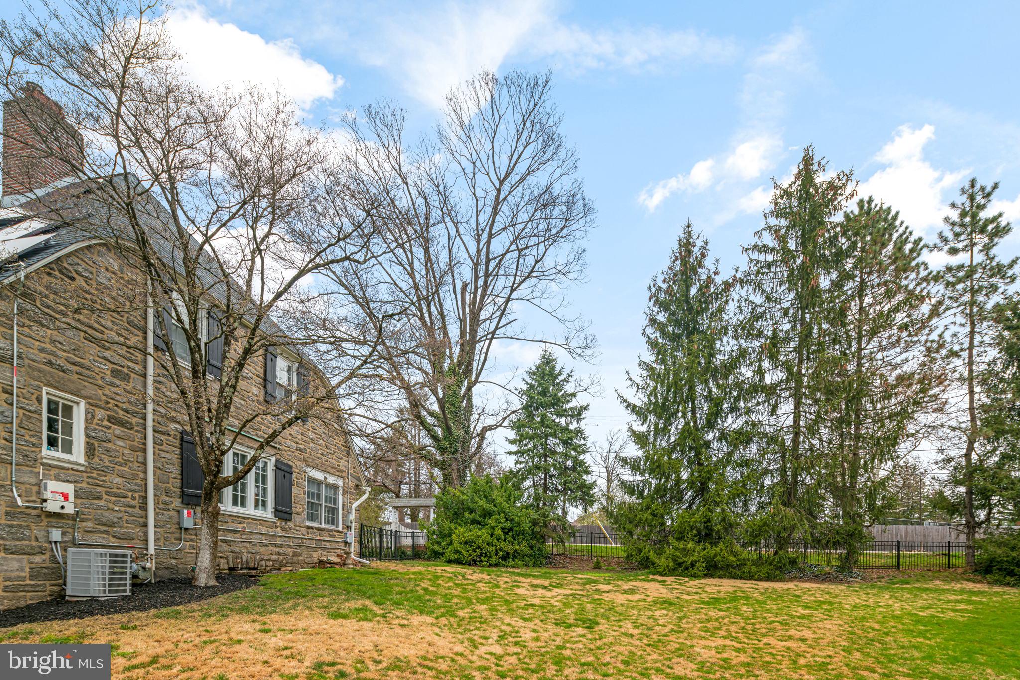 900 Church Road Wyncote, PA 19095 - Photo 29 of 30 Yard to right of house