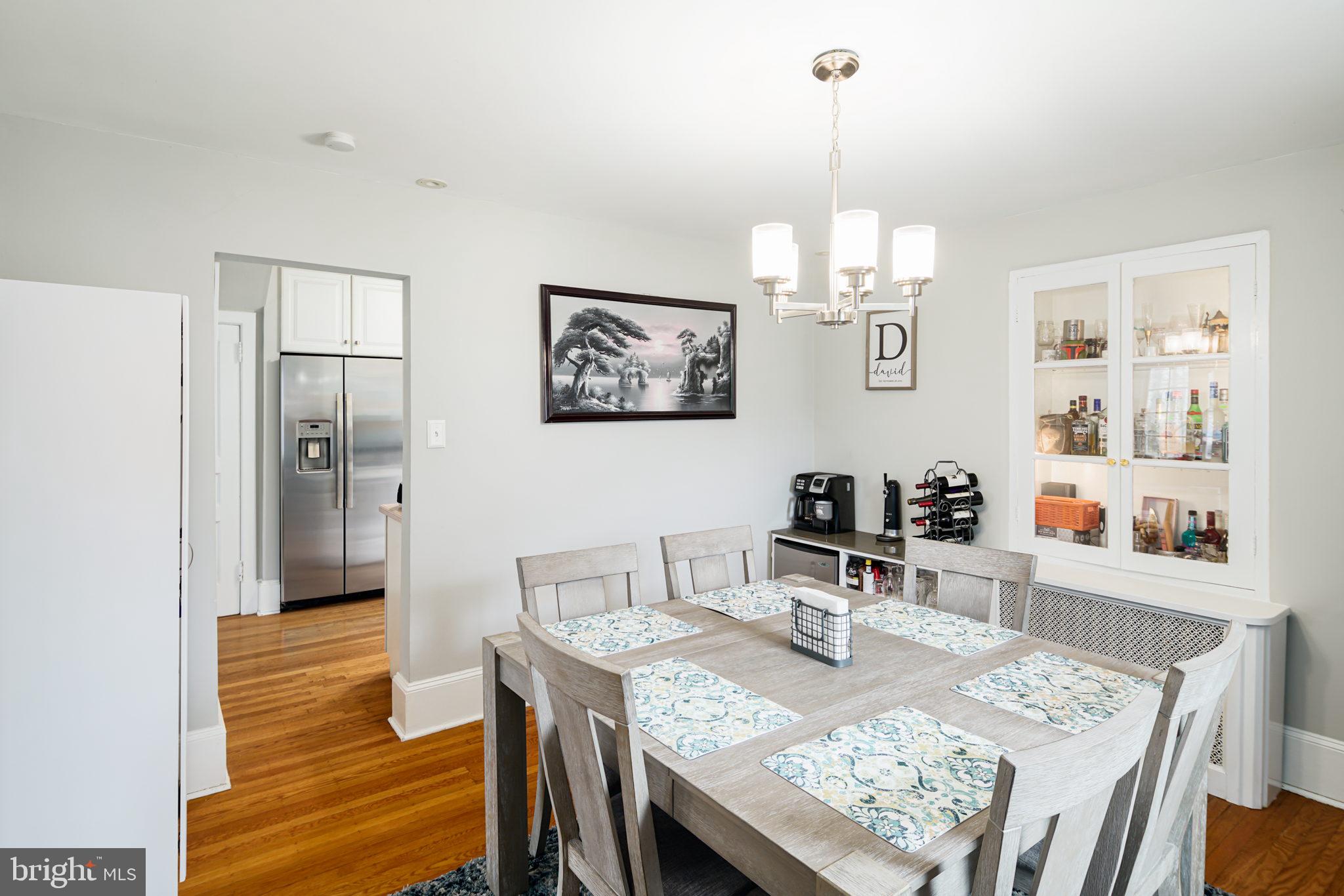 900 Church Road Wyncote, PA 19095 - Photo 7 of 30 Dining room looking into kitchen