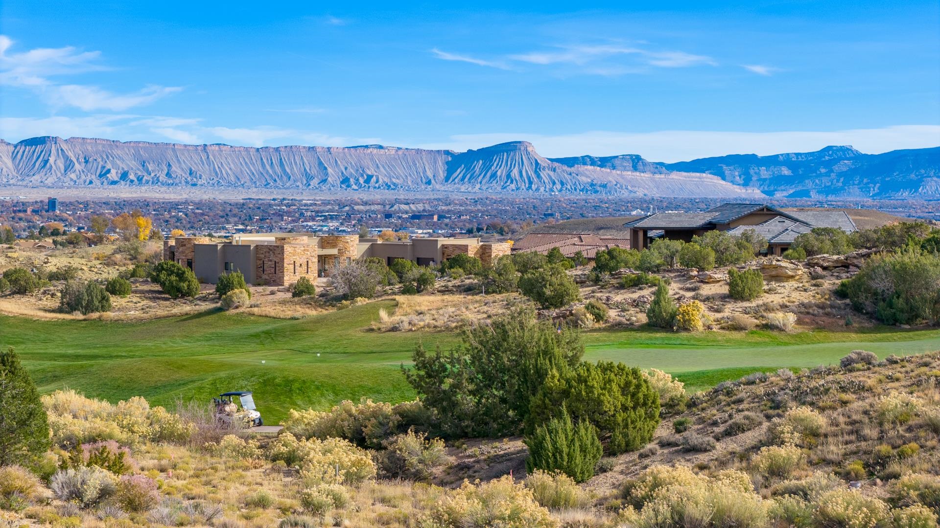 2306 West Ridges Boulevard Grand Junction, CO 81507 - Photo 9 of 11 a view of a backyard with plants and a garden