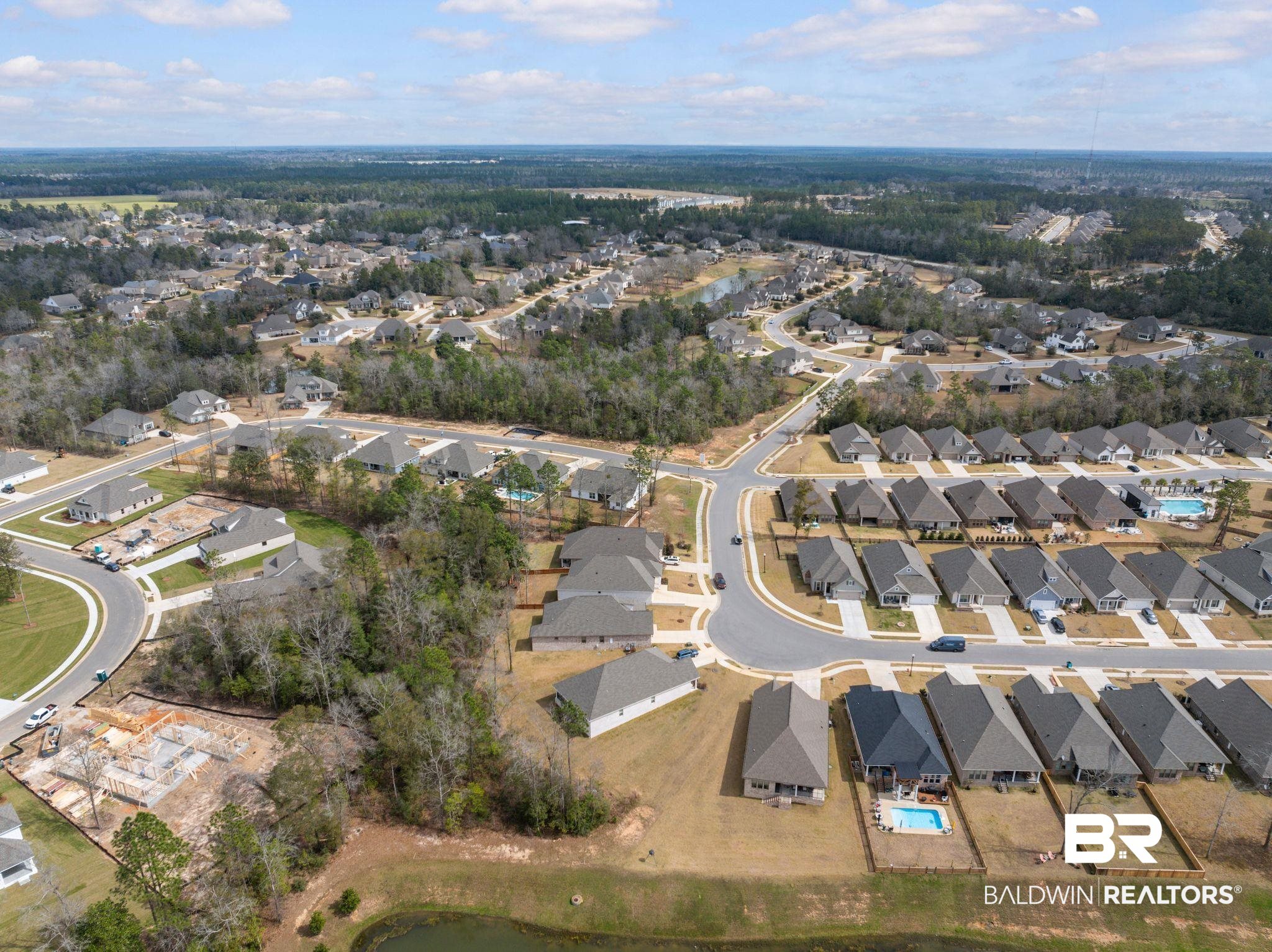 31554 Canopy Loop Spanish Fort, AL 36527 - Photo 66 of 68 Birds eye view of property with a residential view