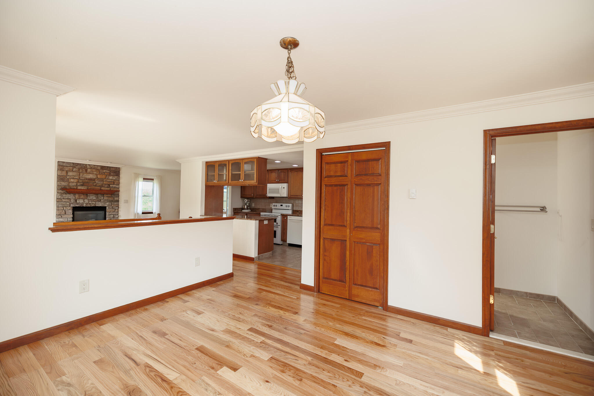 924 Hell Hollow Road Kunkletown, PA 18058 - Photo 24 of 60 a view of a room with wooden floor and windows
