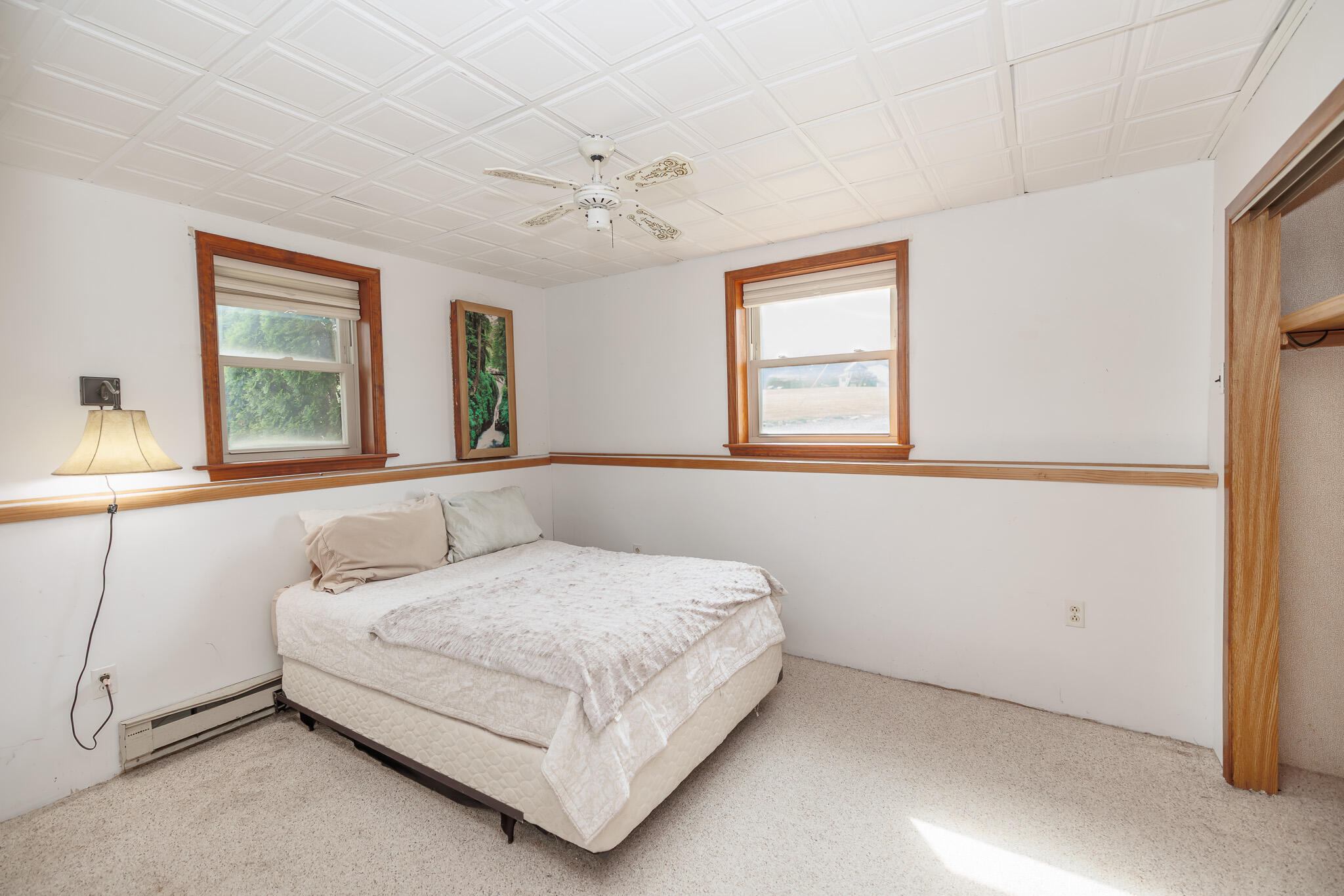 924 Hell Hollow Road Kunkletown, PA 18058 - Photo 44 of 60 a bedroom with a large bed and a window