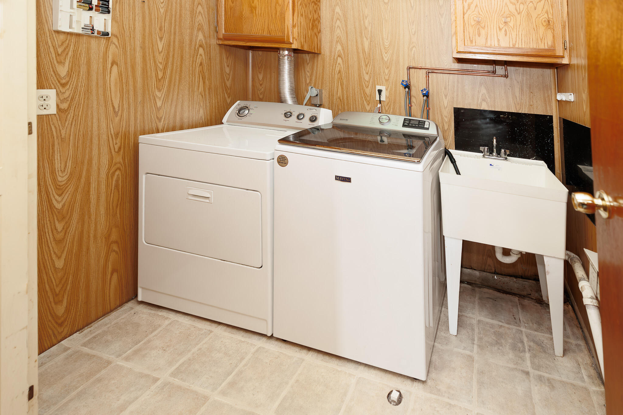 924 Hell Hollow Road Kunkletown, PA 18058 - Photo 53 of 60 a utility room with dryer and washer