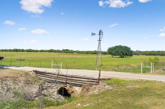 a view of a lake with a beach