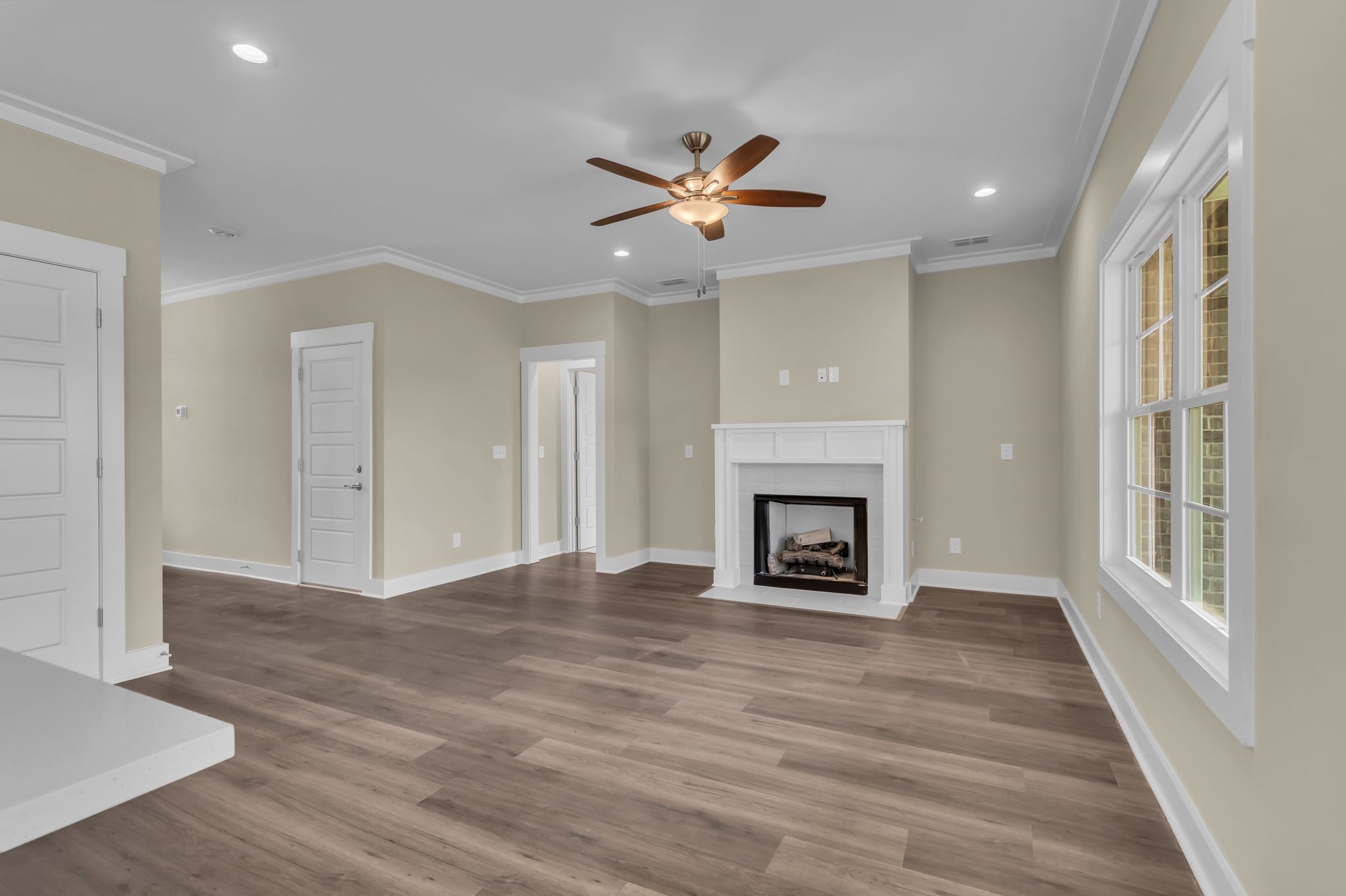 1176 Rimrock Road Smyrna, TN 37167 - Photo 11 of 40 a view of an empty room with window and fire place