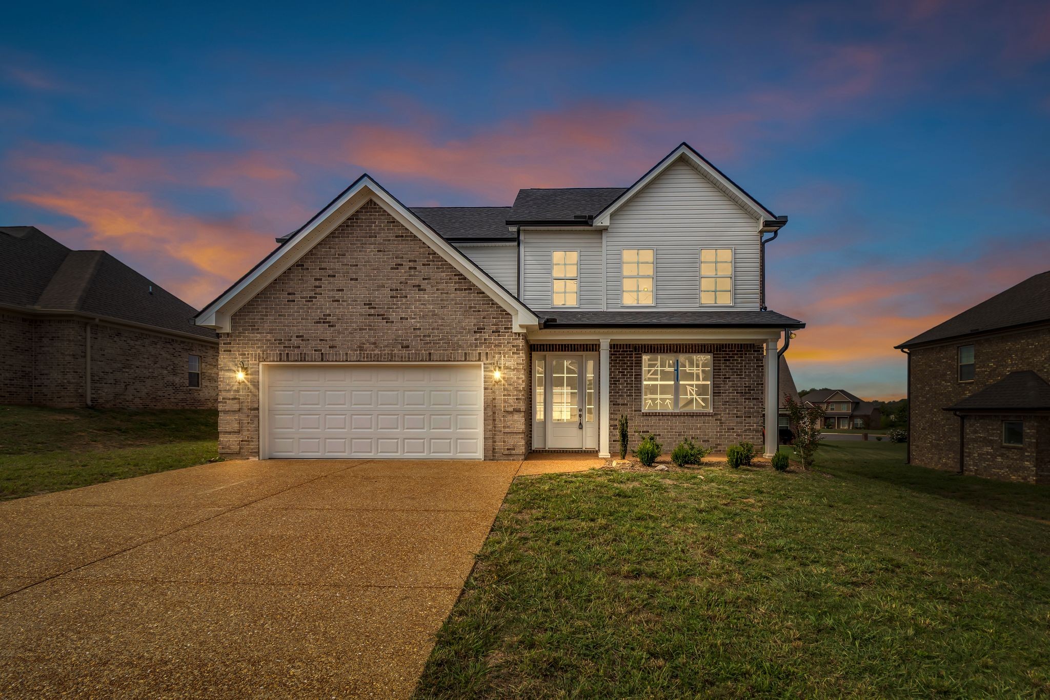 1176 Rimrock Road Smyrna, TN 37167 - Photo 40 of 40 a front view of a house with yard and parking