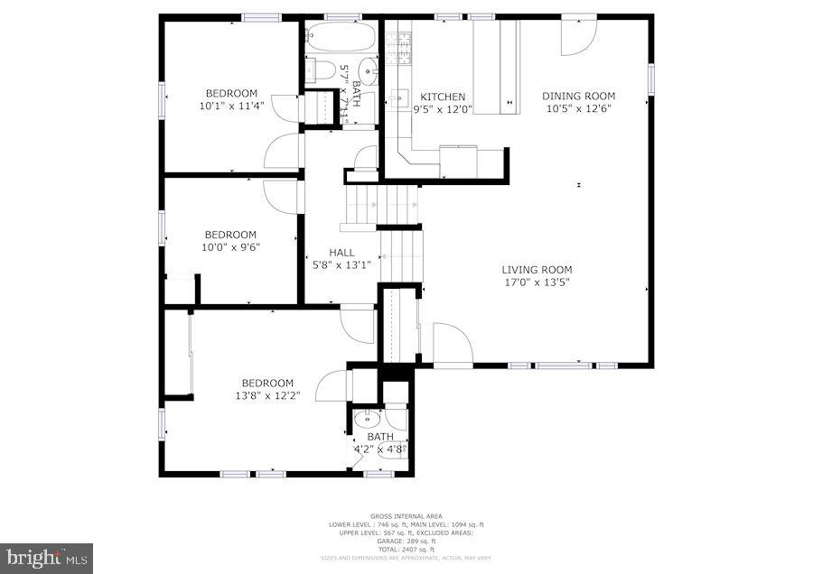 405 Waveland Road Baltimore, MD 21228 - Photo 27 of 29 Floor Plan
