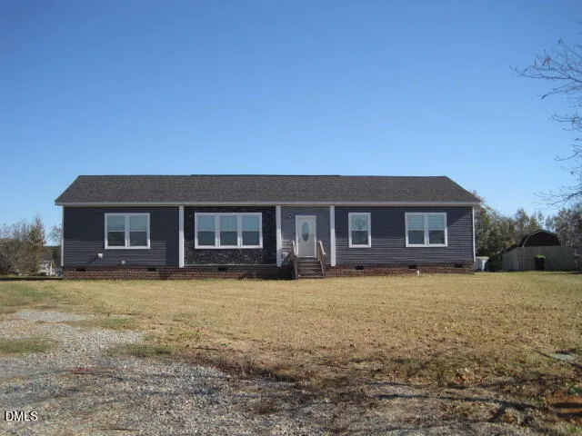a house view with a outdoor space