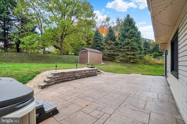a view of a house with a garden